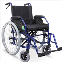 Wózki inwalidzkie stalowe